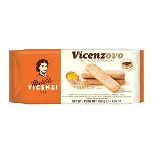 Bánh Ladyfinger, Vicenzovo, No. 1 Italian Ladyfinger, 7.05 oz (200g) - MATILDE VICENZI